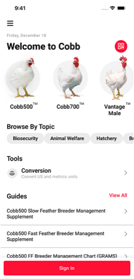 flock management app screenshot